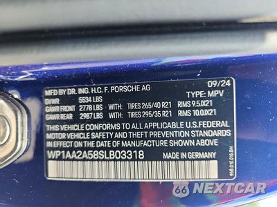 Zdjęcie 13 z 13 samochodu: 2025 PORSCHE MACAN BASE VIN:WP1AA2A58SLB03318 - miniatura