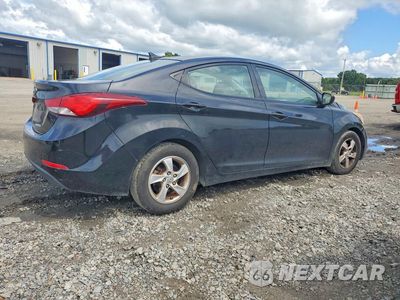 Trzecie zdjęcie samochodu z tyłu: 2014 HYUNDAI ELANTRA SE VIN:5NPDH4AE8EH499765 - miniatura