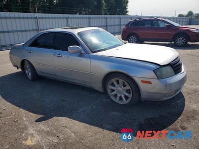 Czwarte zdjęcie samochodu z boku: 2003 INFINITI M45 BASE VIN:JNKAY41E13M000762 - miniatura