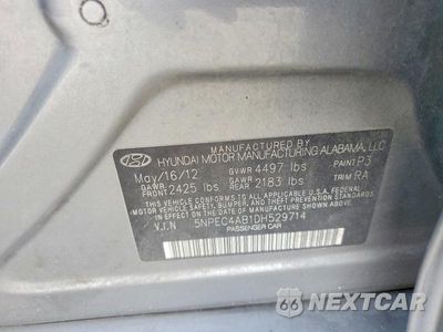 Zdjęcie 12 z 12 samochodu: 2013 HYUNDAI SONATA SE 2.0T VIN:5NPEC4AB1DH529714 - miniatura