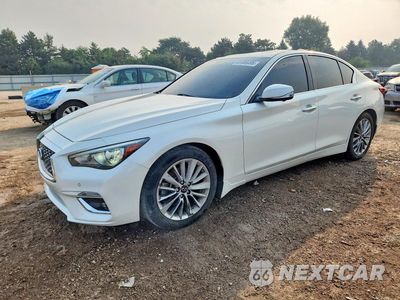 2021 INFINITI Q50 LUXE JN1EV7BP3MM704382 - główne zdjęcie licytacji z USA - miniatura