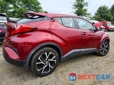 Trzecie zdjęcie samochodu z tyłu: 2018 TOYOTA C-HR XLE PREMIUM VIN:NMTKHMBXXJR045172 - miniatura