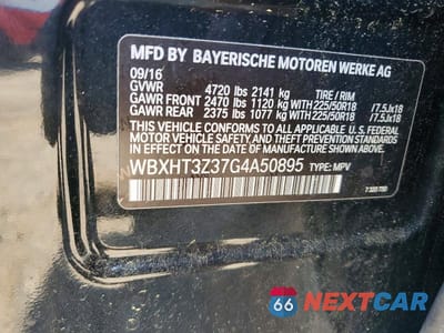 Zdjęcie 12 z 12 samochodu: 2016 BMW X1 XDRIVE28I VIN:WBXHT3Z37G4A50895 - miniatura