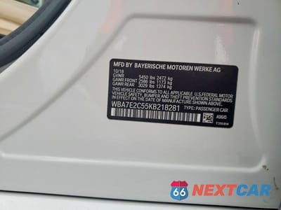 Zdjęcie 13 z 13 samochodu: 2019 BMW 740 I VIN:WBA7E2C55KB218281 - miniatura
