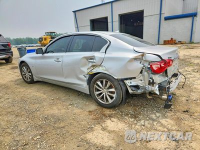 Drugie zdjęcie samochodu z przodu: 2014 INFINITI Q50 PREMIUM VIN:JN1BV7AR1EM695253 - miniatura