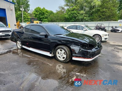 Czwarte zdjęcie samochodu z boku: 2001 CHEVROLET MONTE CARLO SS VIN:2G1WX15K219301259 - miniatura