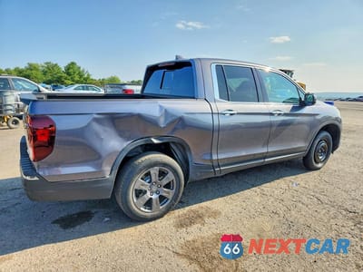 Trzecie zdjęcie samochodu z tyłu: 2020 HONDA RIDGELINE RTL VIN:5FPYK3F76LB014579 - miniatura