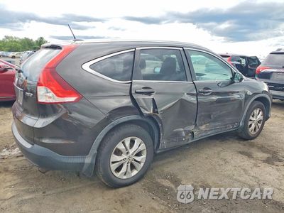 Trzecie zdjęcie samochodu z tyłu: 2014 HONDA CR-V EXL VIN:5J6RM4H70EL042026 - miniatura