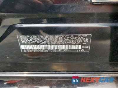 Zdjęcie 12 z 12 samochodu: 2008 LEXUS ES 350 VIN:JTHBJ46G982269226 - miniatura