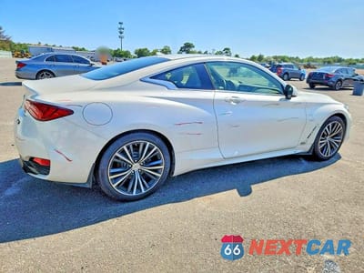 Trzecie zdjęcie samochodu z tyłu: 2019 INFINITI Q60 3.0T LUXE VIN:JN1EV7EL4KM291409 - miniatura