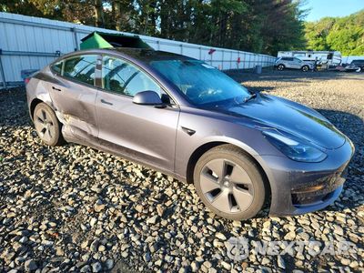 Czwarte zdjęcie samochodu z boku: 2023 TESLA MODEL 3 VIN:5YJ3E1EB3PF634431 - miniatura