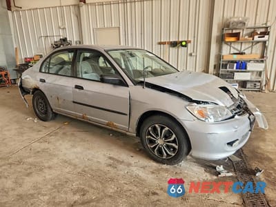 Czwarte zdjęcie samochodu z boku: 2004 HONDA CIVIC DX VP VIN:1HGES16314L009318 - miniatura