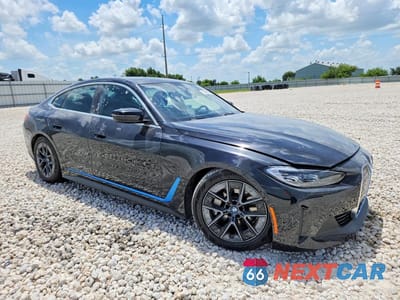 Czwarte zdjęcie samochodu z boku: 2024 BMW I4 EDRIVE 40 VIN:WBY73AW08RFT17861 - miniatura