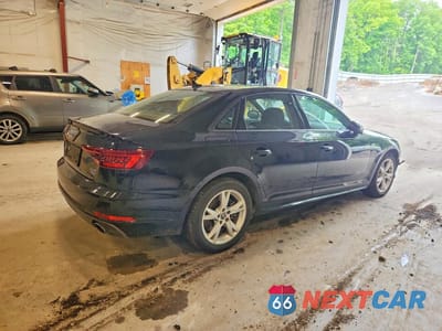 Trzecie zdjęcie samochodu z tyłu: 2018 AUDI A4 VIN:WAUDNAF48JA022680 - miniatura