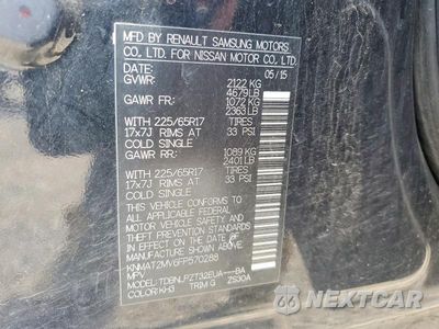 Zdjęcie 14 z 14 samochodu: 2015 NISSAN ROGUE S VIN:KNMAT2MV6FP570288 - miniatura