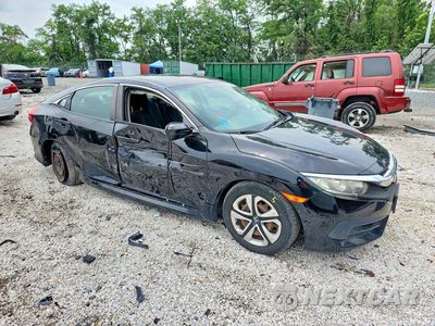 Czwarte zdjęcie samochodu z boku: 2017 HONDA CIVIC LX VIN:2HGFC2F50HH542238 - miniatura