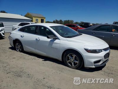 Czwarte zdjęcie samochodu z boku: 2017 CHEVROLET MALIBU LS VIN:1G1ZC5ST1HF247449 - miniatura