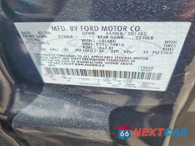 Zdjęcie 13 z 13 samochodu: 2009 FORD ESCAPE XLT VIN:1FMCU03729KA09533 - miniatura