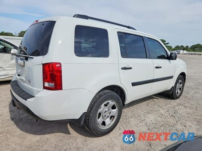 Trzecie zdjęcie samochodu z tyłu: 2014 HONDA PILOT LX VIN:5FNYF3H21EB005841 - miniatura