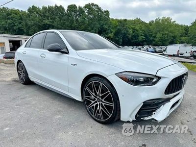 Czwarte zdjęcie samochodu z boku: 2025 MERCEDES-BENZ C 43 AMG VIN:W1KAF8HB9SR253619 - miniatura