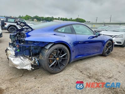 Trzecie zdjęcie samochodu z tyłu: 2024 PORSCHE 911 CARRERA VIN:WP0AA2A92RS208974 - miniatura