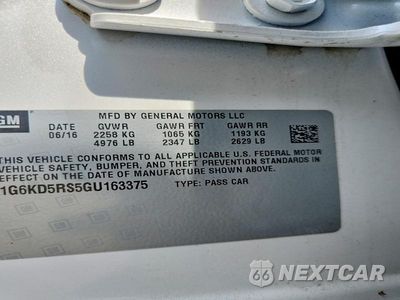 Zdjęcie 12 z 12 samochodu: 2016 CADILLAC CT6 LUXURY VIN:1G6KD5RS5GU163375 - miniatura