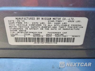 Zdjęcie 13 z 13 samochodu: 2015 INFINITI Q50 SPORT VIN:JN1BV7AP7FM331709 - miniatura