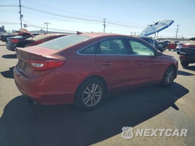 Trzecie zdjęcie samochodu z tyłu: 2016 HYUNDAI SONATA SE VIN:5NPE24AFXGH360562 - miniatura