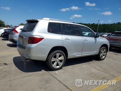 Trzecie zdjęcie samochodu z tyłu: 2010 TOYOTA HIGHLANDER SPORT VIN:5TDXK3EH9AS001039 - miniatura