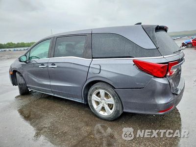 Drugie zdjęcie samochodu z przodu: 2018 HONDA ODYSSEY EX VIN:5FNRL6H57JB086234 - miniatura