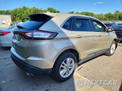 Trzecie zdjęcie samochodu z tyłu: 2018 FORD EDGE SEL VIN:2FMPK4J88JBB77122 - miniatura
