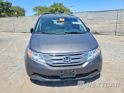 Piąte zdjęcie samochodu w środku: 2013 HONDA ODYSSEY EXL VIN:5FNRL5H62DB024540 - miniatura
