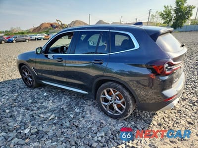 Drugie zdjęcie samochodu z przodu: 2023 BMW X3 XDRIVE30I VIN:5UX53DP01P9T18028 - miniatura
