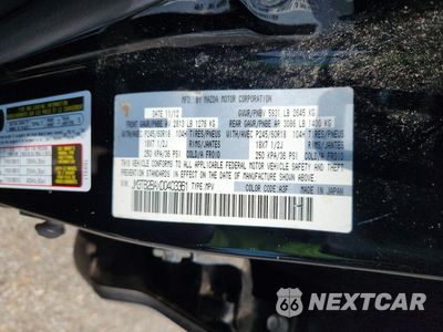 Zdjęcie 13 z 13 samochodu: 2013 MAZDA CX-9 SPORT VIN:JM3TB2BAXD0403361 - miniatura
