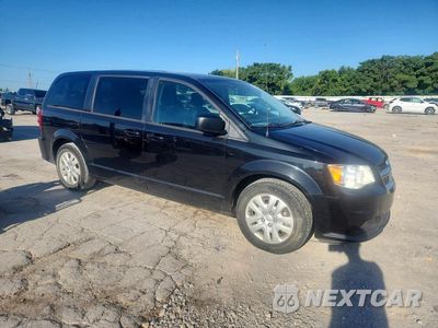 Czwarte zdjęcie samochodu z boku: 2018 DODGE GRAND CARAVAN SE VIN:2C4RDGBG8JR162173 - miniatura