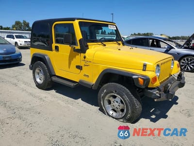 Czwarte zdjęcie samochodu z boku: 2001 JEEP WRANGLER / TJ SPORT VIN:1J4FA49S51P315902 - miniatura