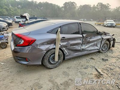 Trzecie zdjęcie samochodu z tyłu: 2018 HONDA CIVIC LX VIN:2HGFC2F58JH541862 - miniatura