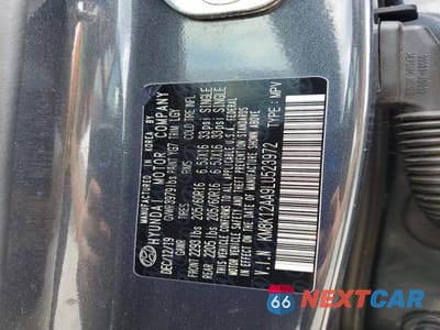 Zdjęcie 13 z 13 samochodu: 2020 HYUNDAI KONA SE VIN:KM8K12AA9LU523972 - miniatura
