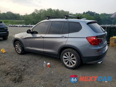 Drugie zdjęcie samochodu z przodu: 2014 BMW X3 XDRIVE28I VIN:5UXWX9C5XE0D33851 - miniatura