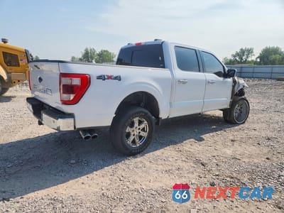 Trzecie zdjęcie samochodu z tyłu: 2021 FORD F150 SUPERCREW VIN:1FTFW1E54MKE52532 - miniatura