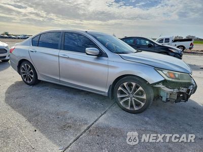 Czwarte zdjęcie samochodu z boku: 2014 HONDA ACCORD SPORT VIN:1HGCR2F51EA231901 - miniatura