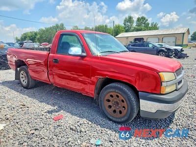 Czwarte zdjęcie samochodu z boku: 2005 CHEVROLET SILVERADO C1500 VIN:1GCEC14X05Z330198 - miniatura