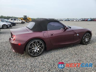 Trzecie zdjęcie samochodu z tyłu: 2005 BMW Z4 3.0 VIN:4USBT53505LT28278 - miniatura