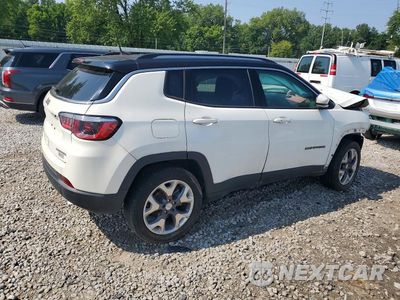 Trzecie zdjęcie samochodu z tyłu: 2020 JEEP COMPASS LIMITED VIN:3C4NJDCB6LT146319 - miniatura