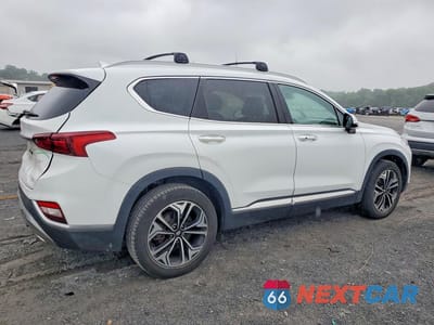 Trzecie zdjęcie samochodu z tyłu: 2020 HYUNDAI SANTA FE SEL 2.0T VIN:5NMS3CAA2LH299679 - miniatura