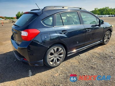 Trzecie zdjęcie samochodu z tyłu: 2013 SUBARU IMPREZA SPORT PREMIUM VIN:JF1GPAL68D2861815 - miniatura