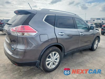 Trzecie zdjęcie samochodu z tyłu: 2014 NISSAN ROGUE SV VIN:5N1AT2MT4EC806890 - miniatura