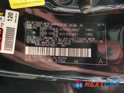 Zdjęcie 13 z 13 samochodu: 2017 TOYOTA SIENNA XLE 8-PASSENGER VIN:5TDYZ3DC4HS796601 - miniatura