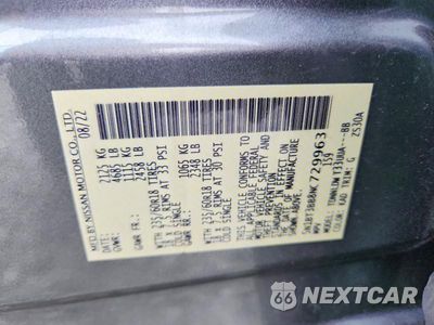 Zdjęcie 13 z 13 samochodu: 2022 NISSAN ROGUE SV VIN:5N1BT3BB8NC729963 - miniatura