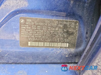 Zdjęcie 12 z 12 samochodu: 2011 BMW 328 XI VIN:WBAPK7C5XBA972756 - miniatura